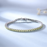 Peridot Gemstone Bracelet