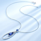 Blue Gemstone Necklace