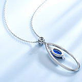 Blue Gemstone Necklace