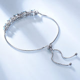 Sky Blue Silver Bracelet