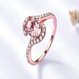 Oval Sapphire Gemstone Ring
