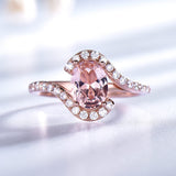 Oval Sapphire Gemstone Ring