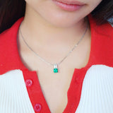 Green Gemstone Necklace