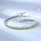 Peridot Gemstone Bracelet