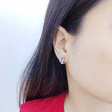 Morganite Gemstone  Earrings