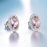 Pink Sapphire Earrings