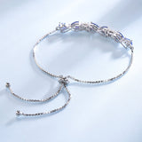 Tanzanite Gemstone Adjustable Bracelet