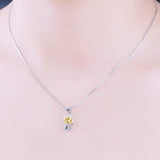 Cat Citrine Gemstone Necklace