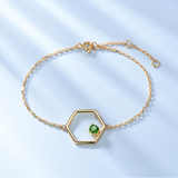 Diopside Gemstone Bracelet