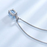 Sky Blue Gemstone Necklace