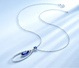 Blue Gemstone Necklace